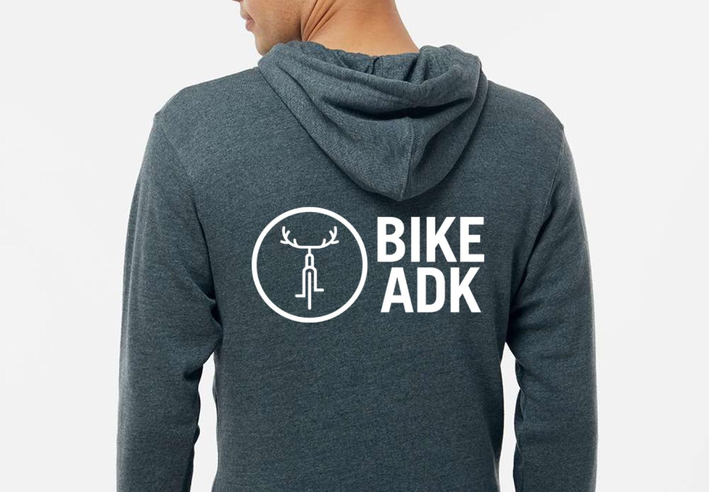 BikeADK full-zip hoodie