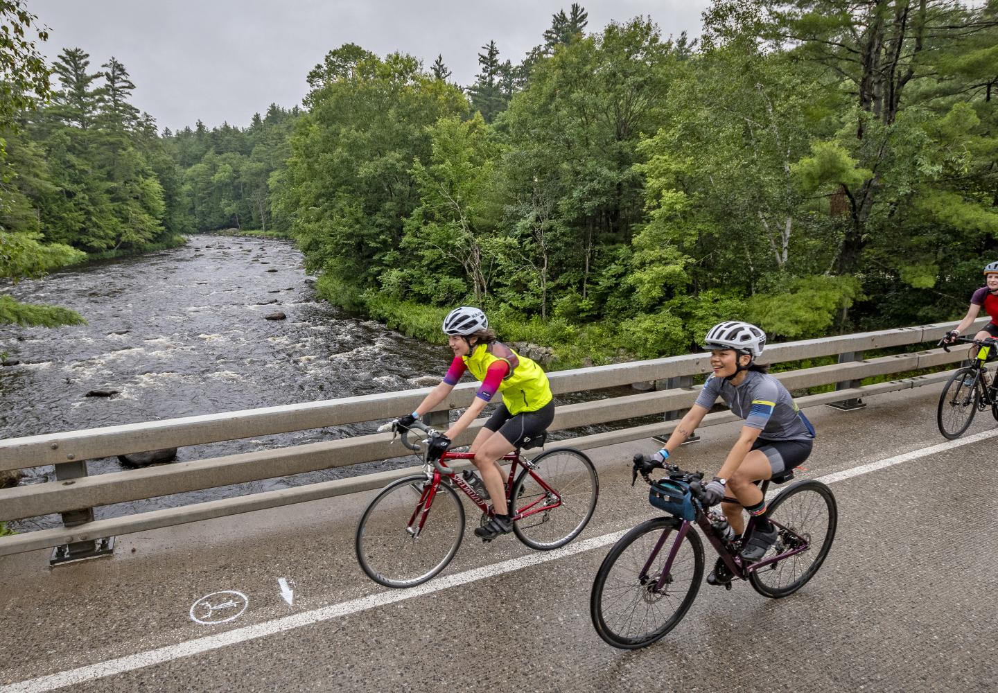 Ride for the River features stunning views of the Ausable River Valley.