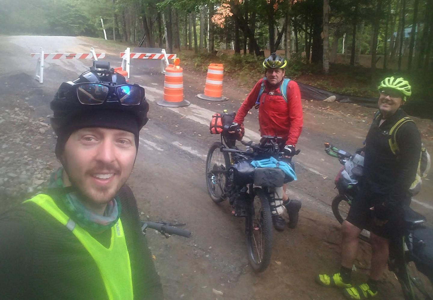 I stumbled upon some tourers of the TATR route. Cousins! They were on day 7 or so.