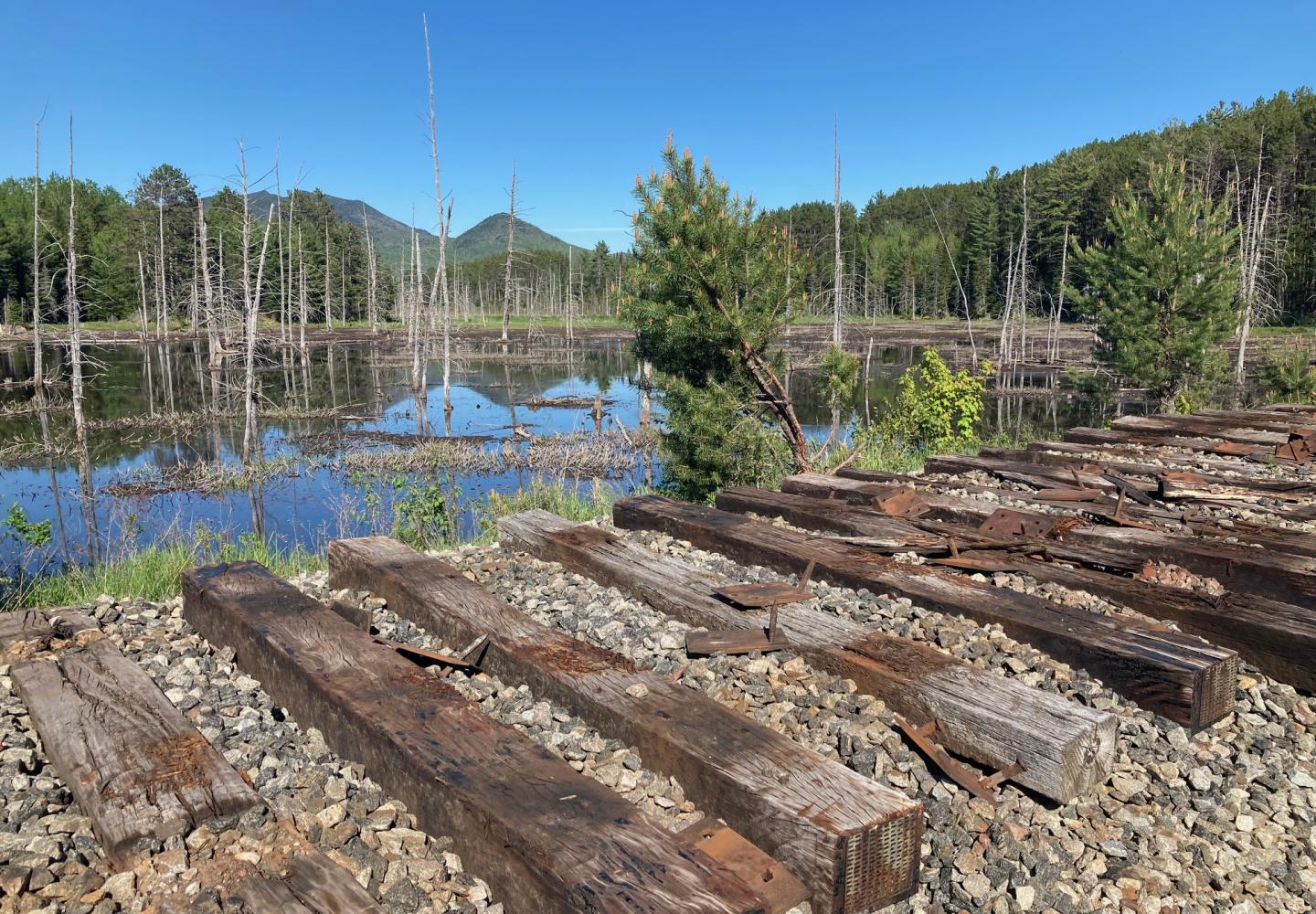 The future 34-mile Adirondack Rail Trail