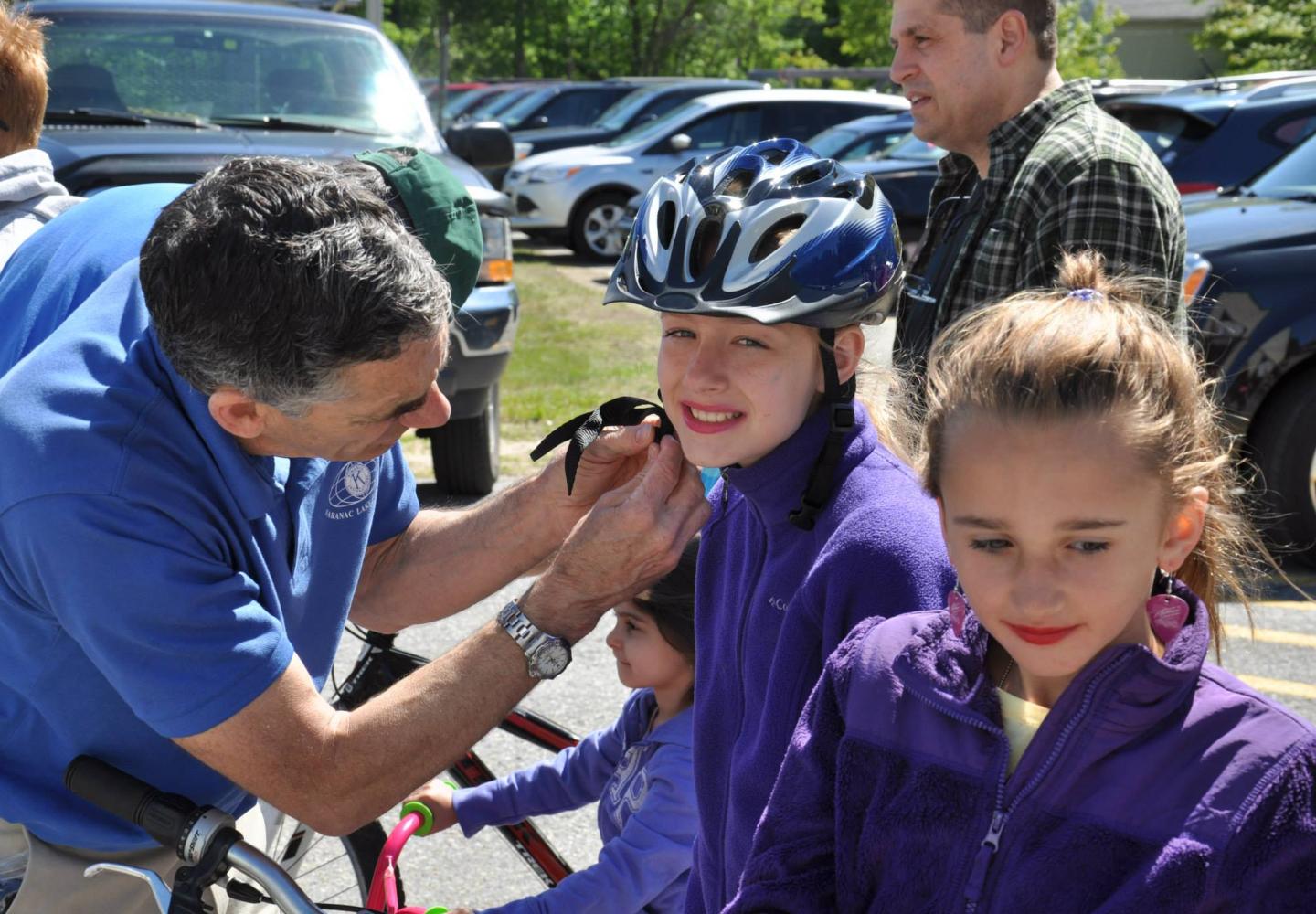 Proceeds from the Pat Stratton Ride have purchased 1,000s of helmets for area kids.