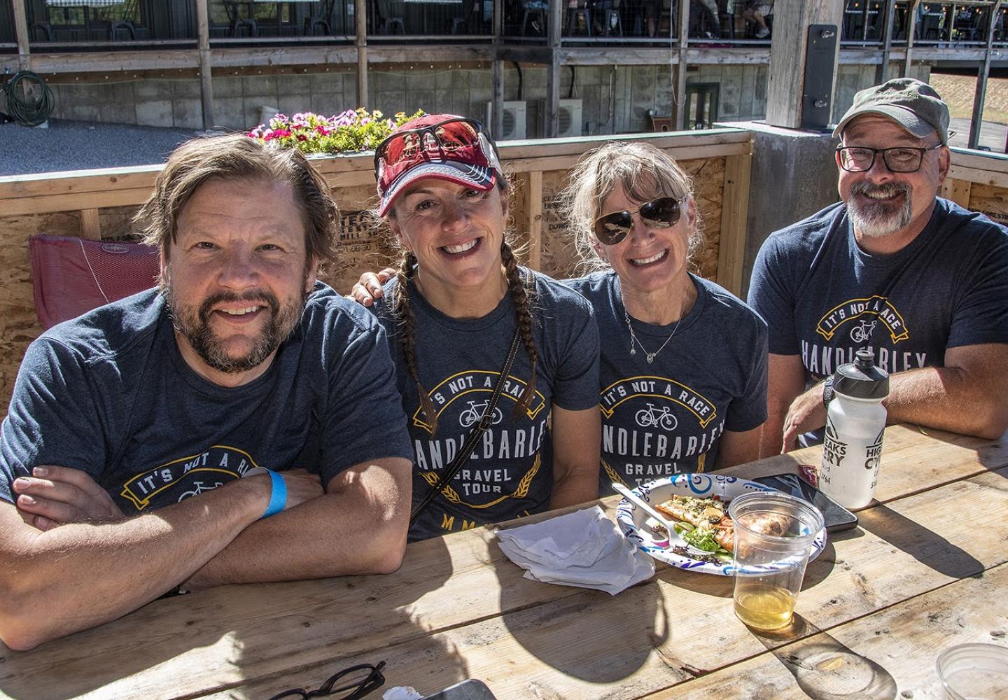 Nothing like kicking back at an awesome brewery with friends in the fall after a great ride.