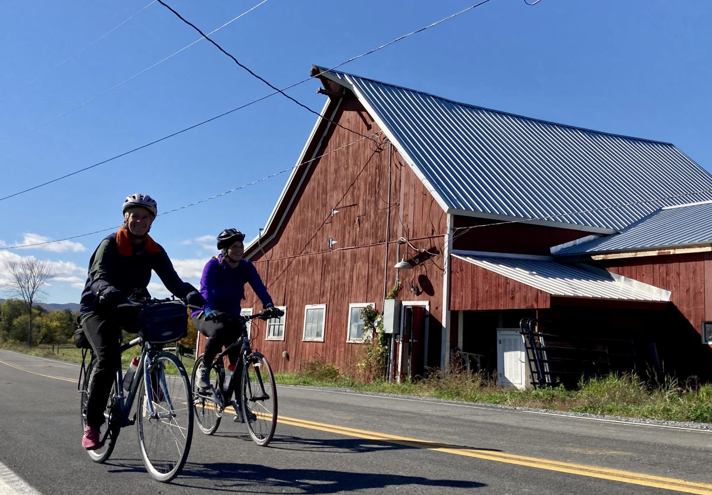 Yes, there are plenty of barns. 