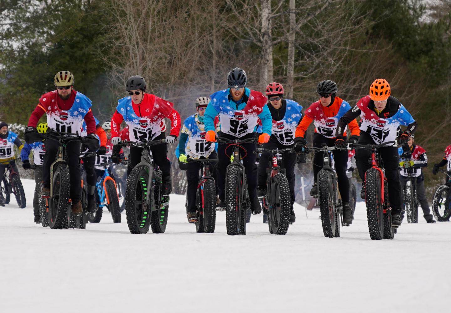 2023 Empire State Winter Games Winter Bike - Dewey Mountain Recreation Center - Saranac Lake, NY
