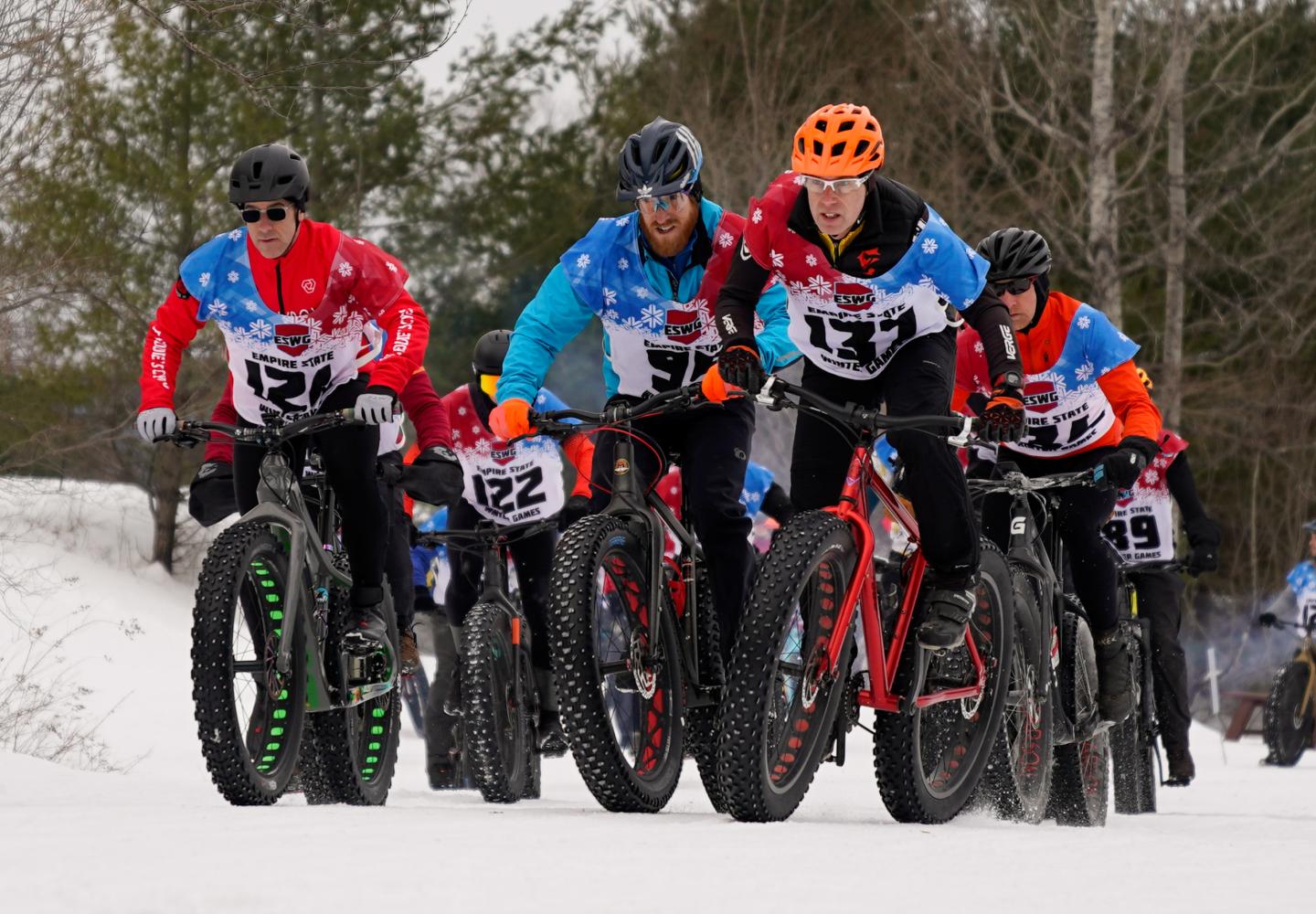 2023 Empire State Winter Games Winter Bike - Dewey Mountain Recreation Center - Saranac Lake, NY