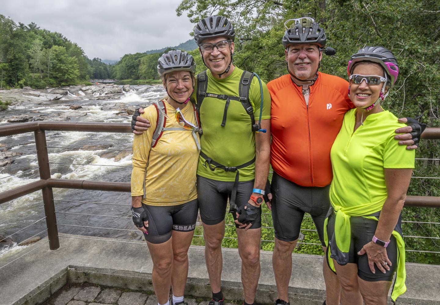 Ride for the River is better with friends.