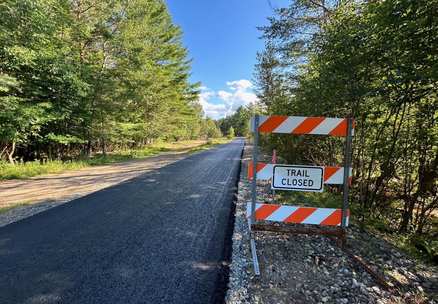The Adirondack Rail Trail remains closed as construction continues on Phases 1 & 2.