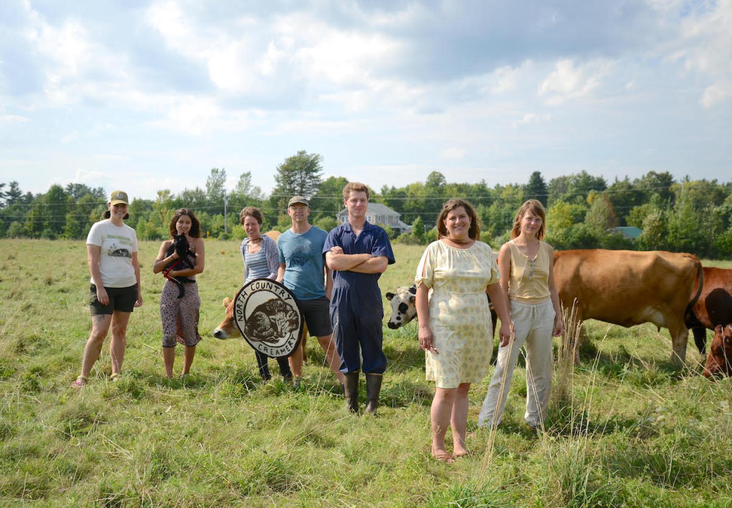 North Country Creamery produces farmstead cheese, milk, and yogurt.