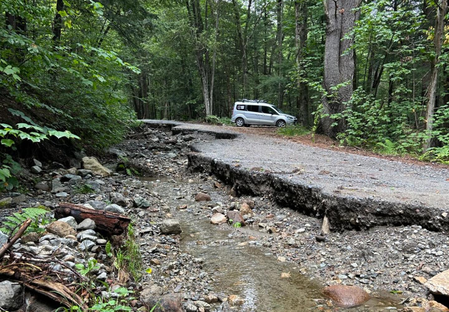 Washouts abound.