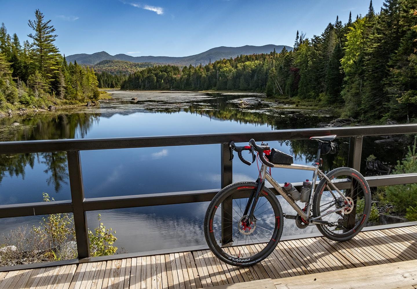 Mandatory bike lean.