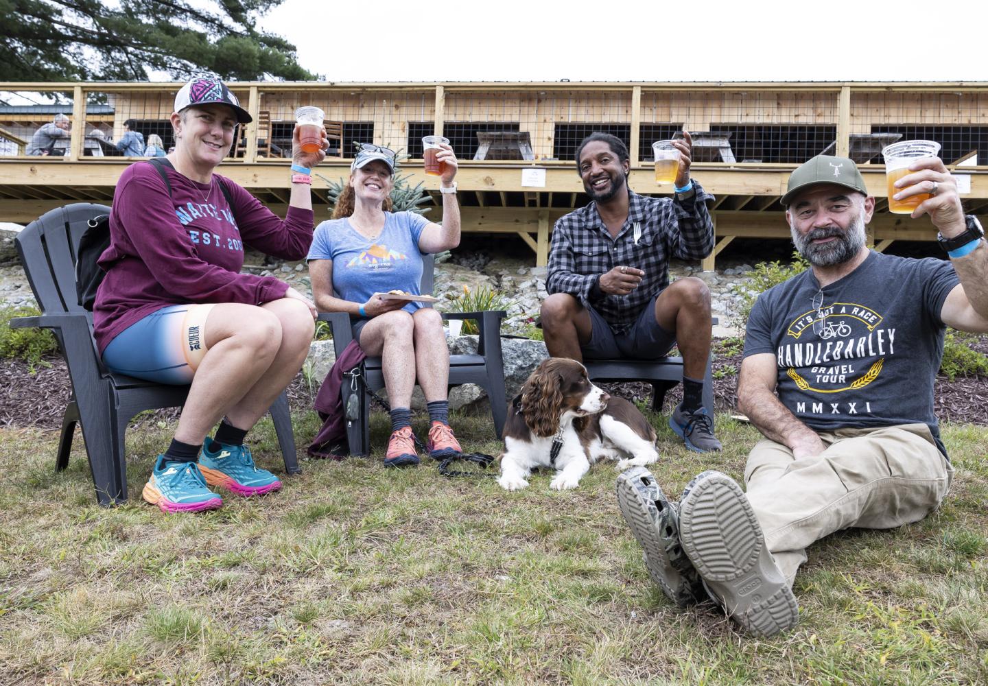 And the reward - beer and pizza at Paradox Brewery.
