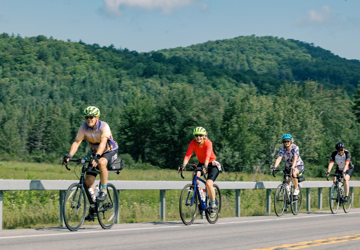 The Pat Stratton Ride is well known as the best ride in the Adirondacks. 