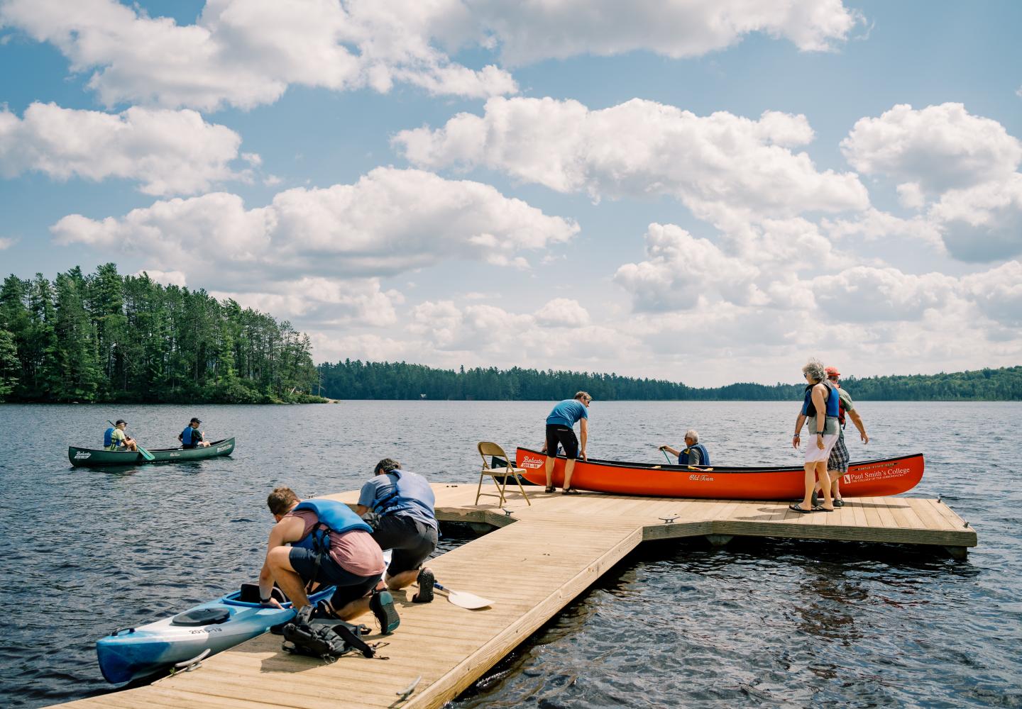 How about a paddle?