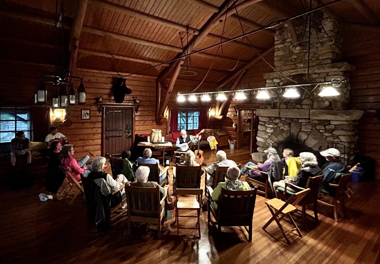 Evening music in the playhouse. Why not?