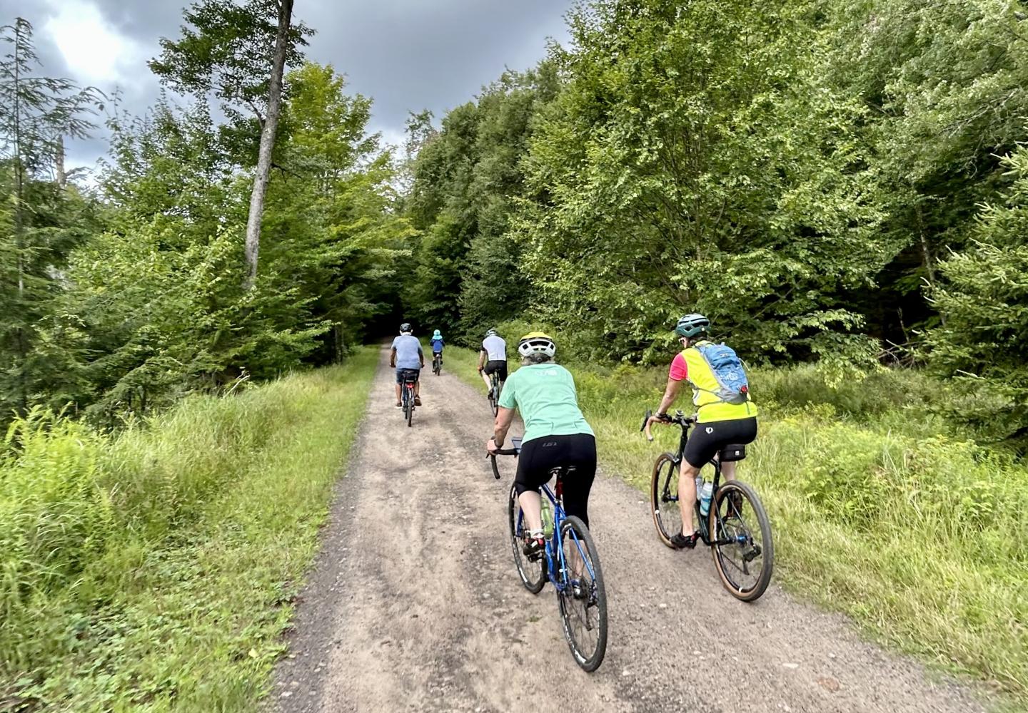 The Great Camp Sagamore Experience is two days of fabulous gravel cycling while staying in a historic great camp.