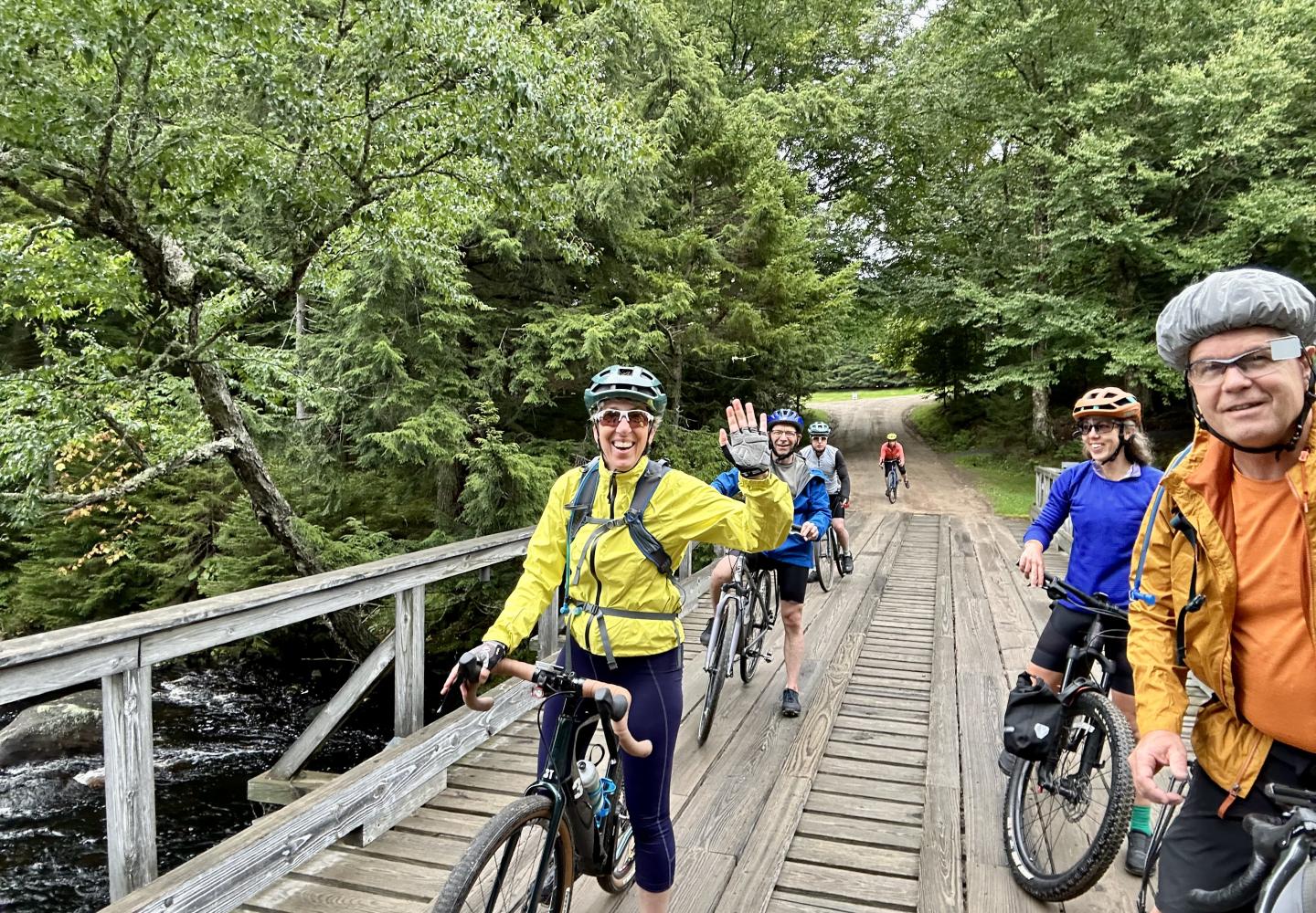 Always an adventure on the backroads around Raquette Lake.