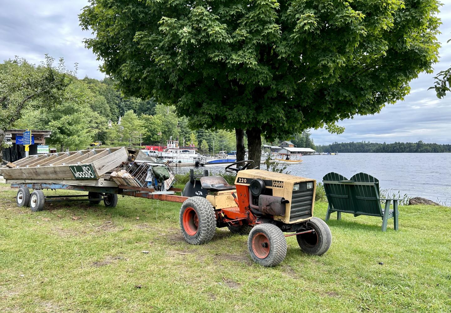 Beautiful Raquette Lake.