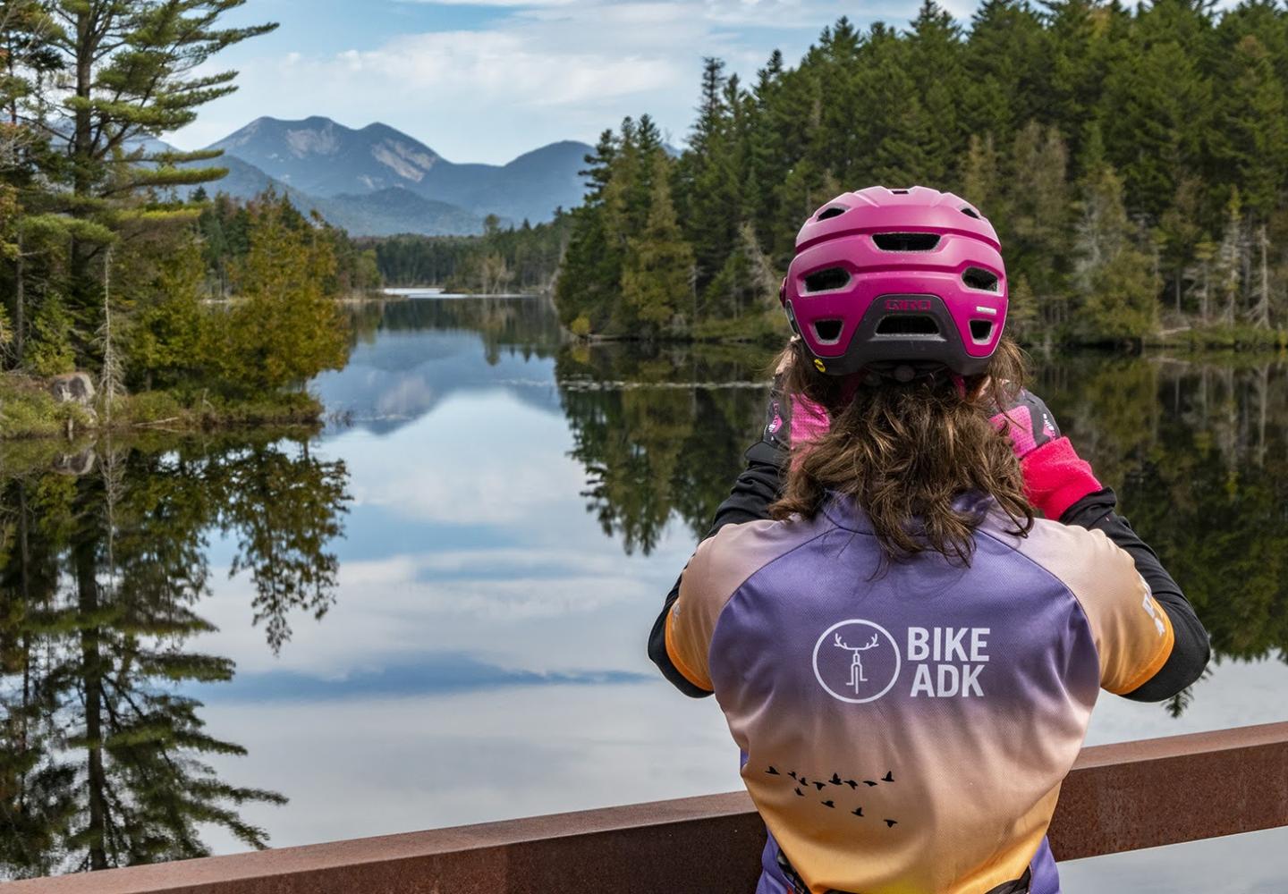 The view at Boreas Ponds speaks for itself. It's why we ride for the Adirondacks.
