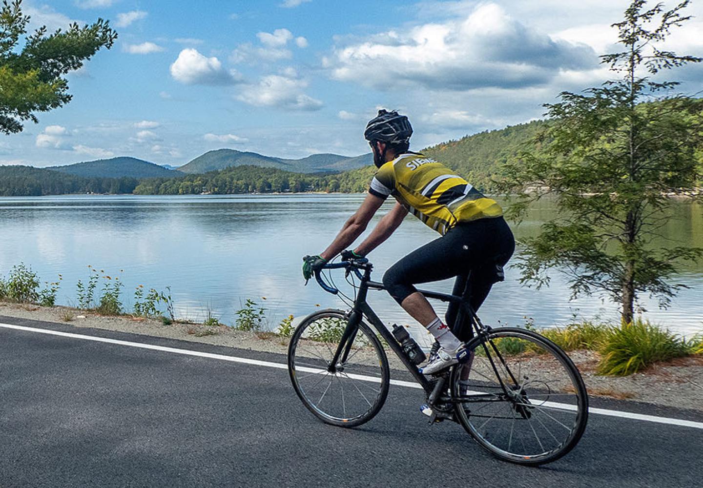 Cycling in the North Creek region.