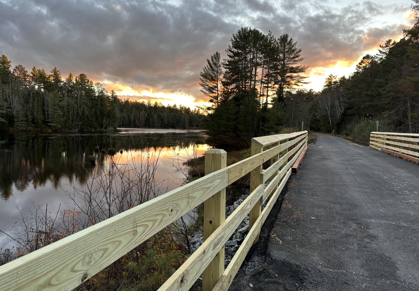 Phase 1 of the Adirondack Rail Trail