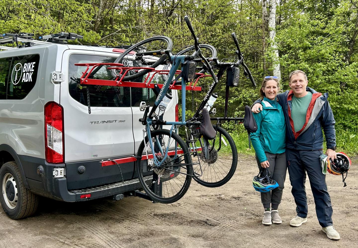 Shuttle service of the Adirondack Rail Trail is now available with Bike Adirondacks