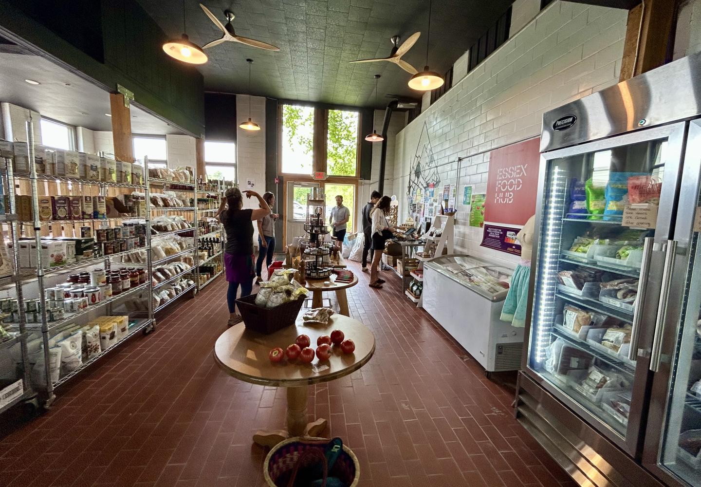 Shop away at the Essex Food Hub.
