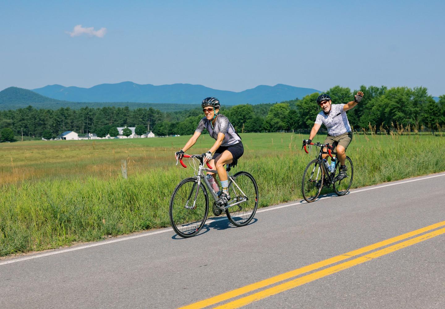 Ride for the River features stunning views of the Ausable River Valley.