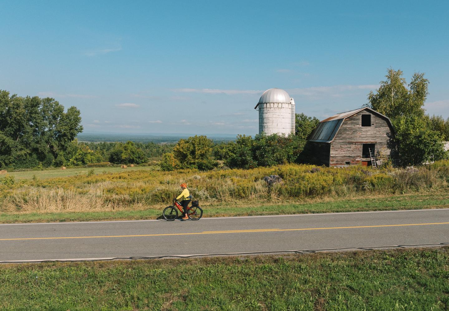 Bike the Barns is the most wonderful fall bicycling tour in the Adirondacks.