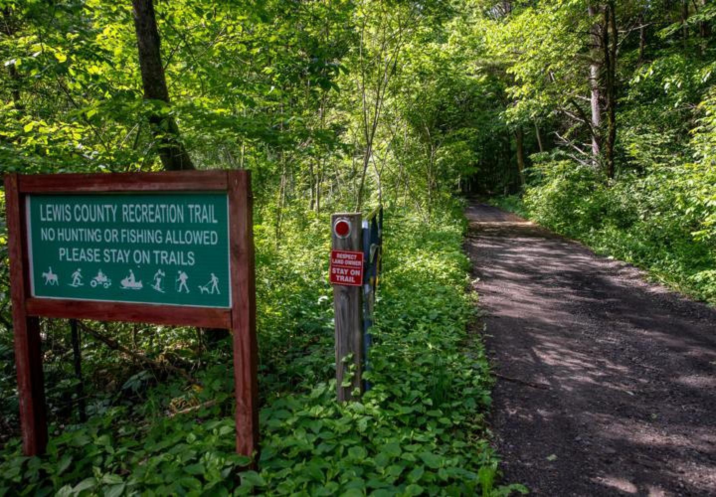 After 20 years, Lewis County may change a 37-mile former railroad section to a recreational trail. (photo: Watertown Daily Times)