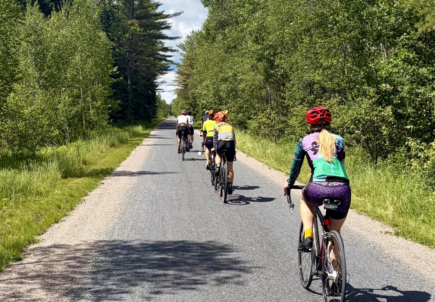 Bike Adirondacks offers easy and convenient shuttle service for the Adirondack Rail Trail.