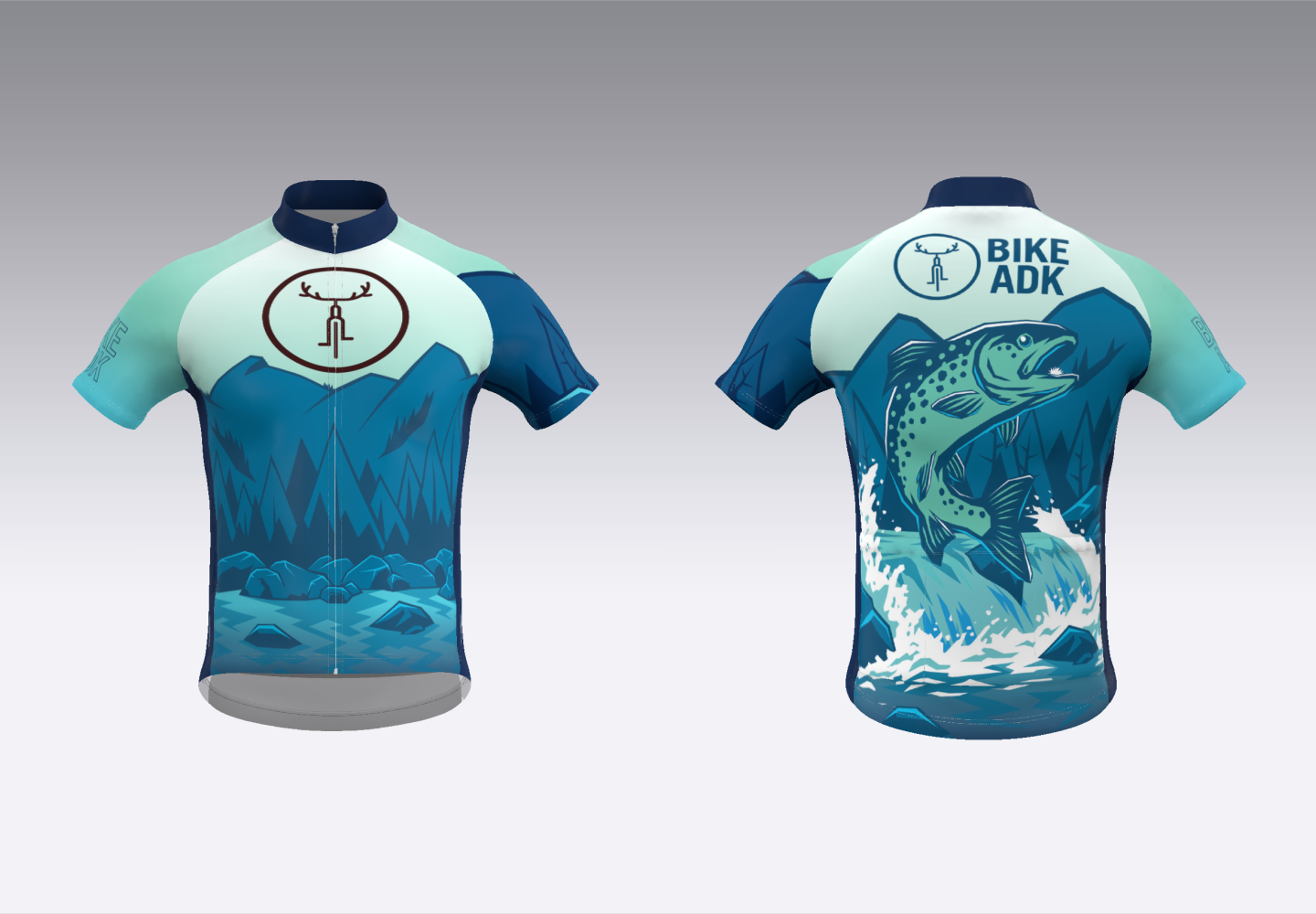 Bike Adirondacks Custom Jereseys