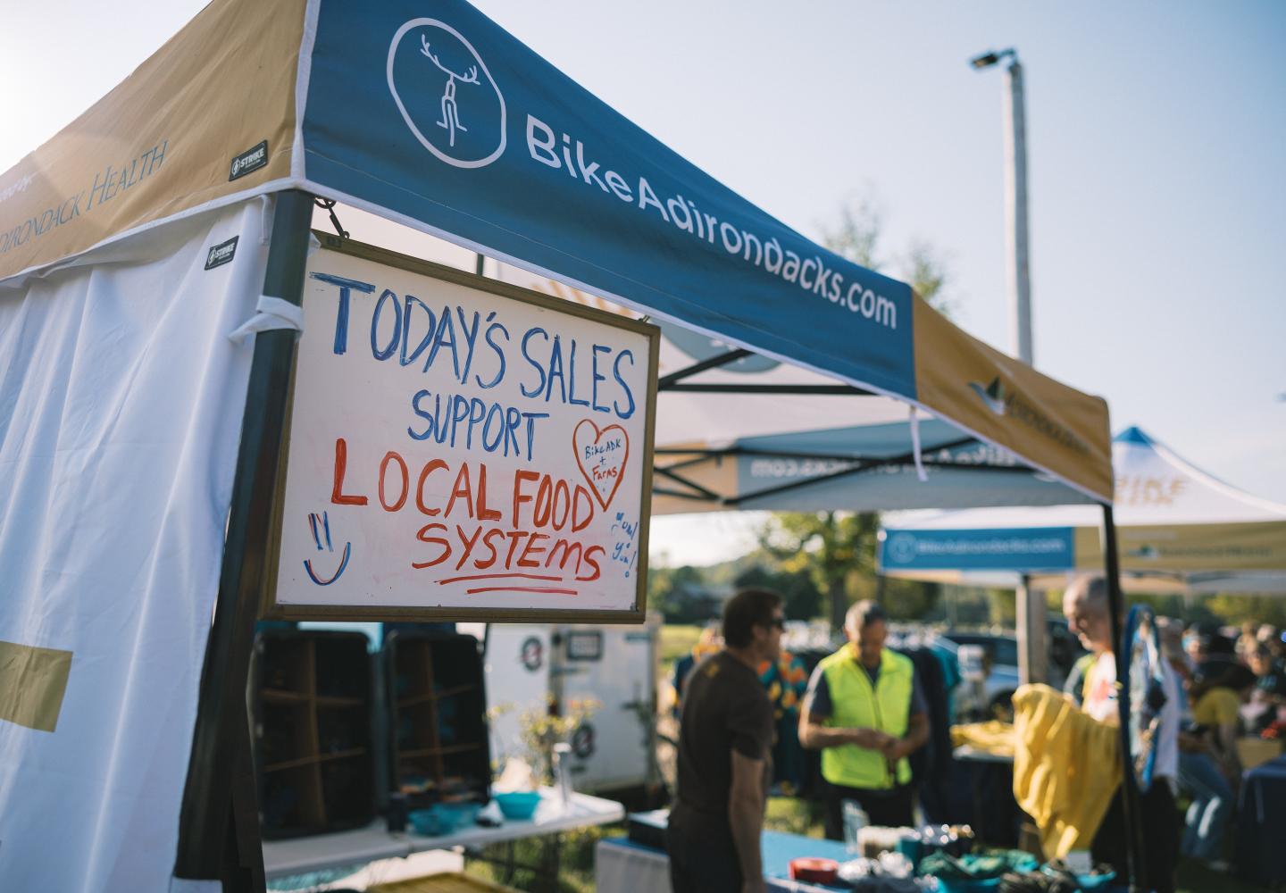 Sales of BikeADK outer ware benefits nonprofit organizations like Barkeater Trails Alliance.