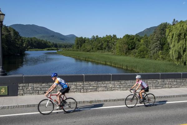 Riders cruise through downtown Wilmington during Ride for the River.