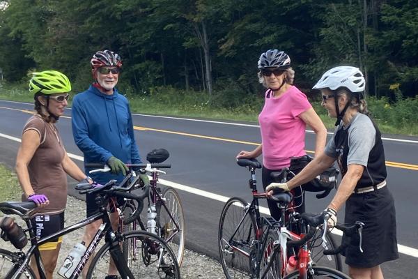 Time for a quick break from the ride, then more smooth pavement.