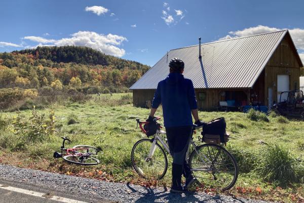 Always time to stop and smell the farm. 