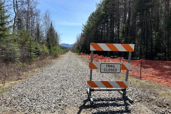 Phase 1 construction of the Adirondack Rail Trail has begun.