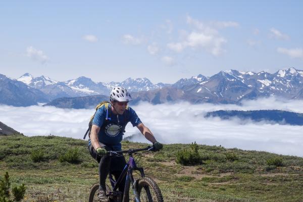 New Barkeater Trails Alliance Executive Director Glenn Glover enjoying the Chilcotin Range in British Columbia.