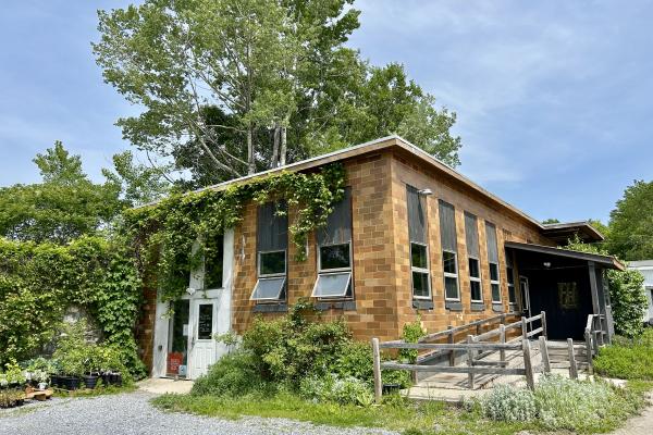 The Hub in Essex is located in an old agriculture rail station.